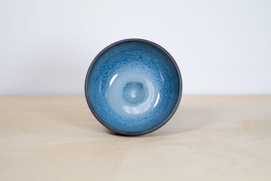 Miseczka Czarno-Niebieska