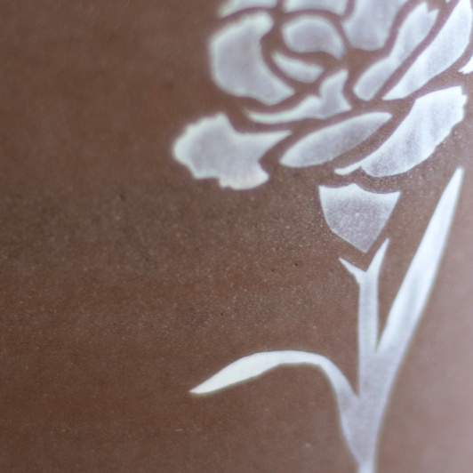 Kubek na kawę w goździki