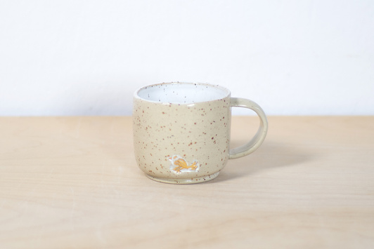 Kubek na kawę, wykonany ręcznie