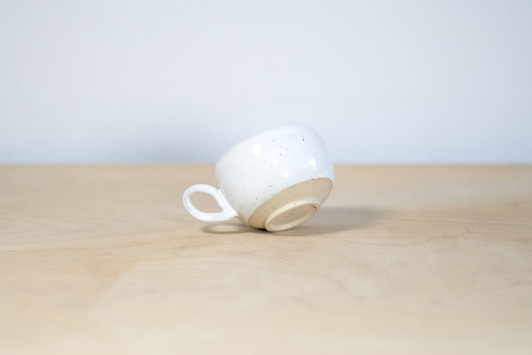 Filiżanka na kawę, wykonana ręcznie